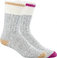 Woods Women's Saddleback Hiking Crew Socks - 2 Pack