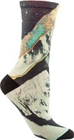 Woods Women's Sampson Everyday All Over Print Crew Socks