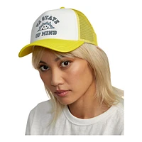 RVCA Women's VA State Foamy Trucker Hat