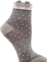 Ripzone Women's Animal Quarter Crew Socks - 3 Pack