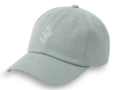 Tentree Women's Flower Embroidery Peak Hat