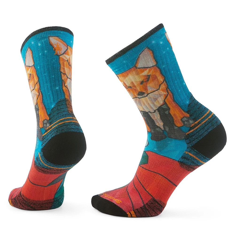 Smartwool Women's Hike Light Geo Fox Crew Socks