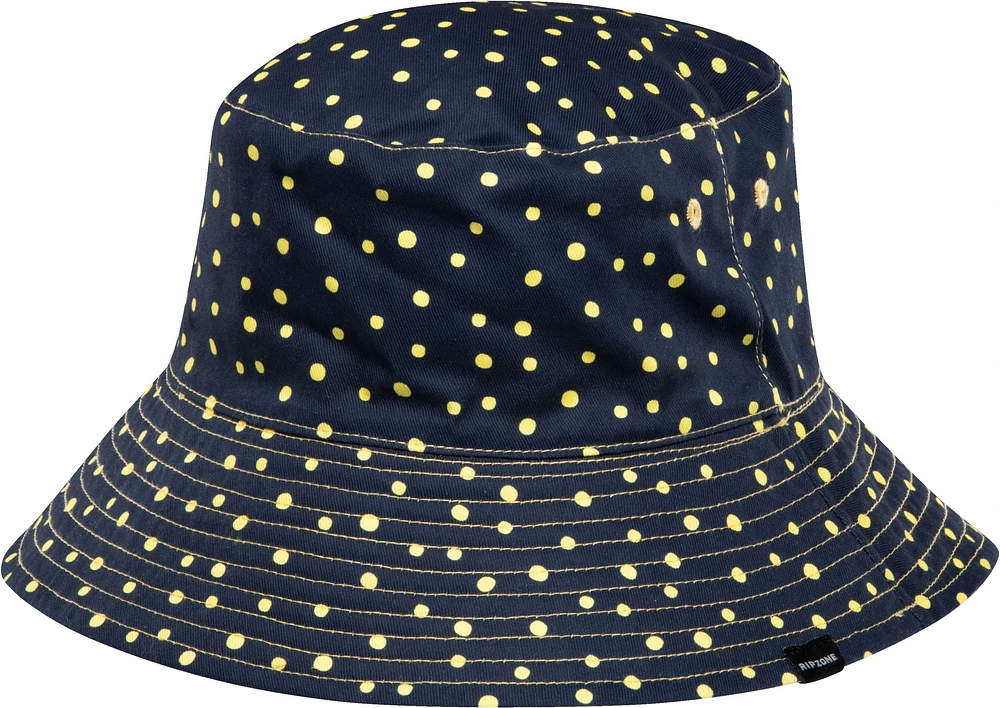 Ripzone Girls' Cosma All Over Print Reversible Bucket Hat