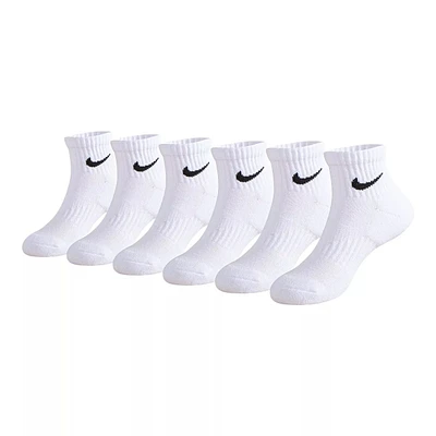 Nike Boys' Dri-FIT Performance Quarter Socks - 6 Pack