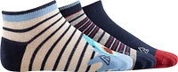 Ripzone Boys' Shark No Show Socks - 3 Pack