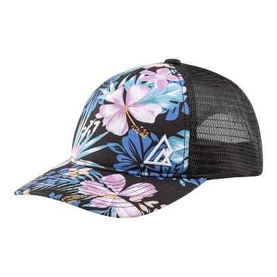 Ripzone Girls' Ashton All Over Print Trucker Hat