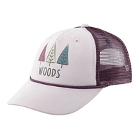 Woods Girls' Print Trucker Hat