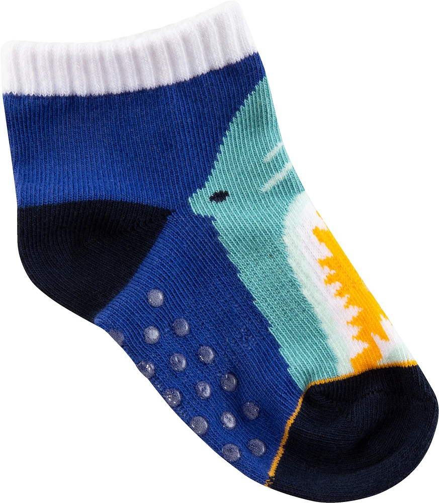 Ripzone Toddler Boys' Beach Quarter Crew Socks - 3 Pack