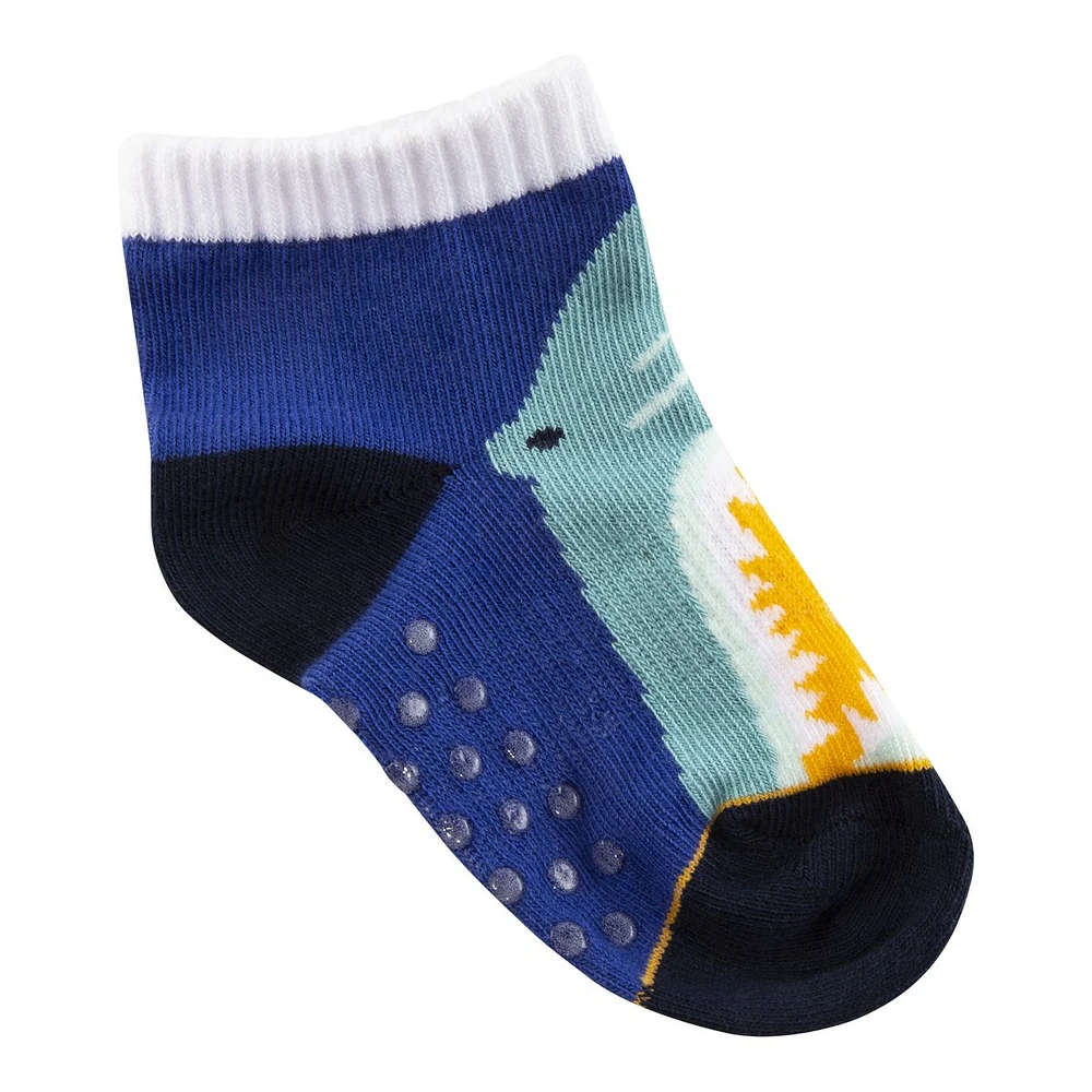 Ripzone Toddler Boys' Beach Quarter Crew Socks - 3 Pack