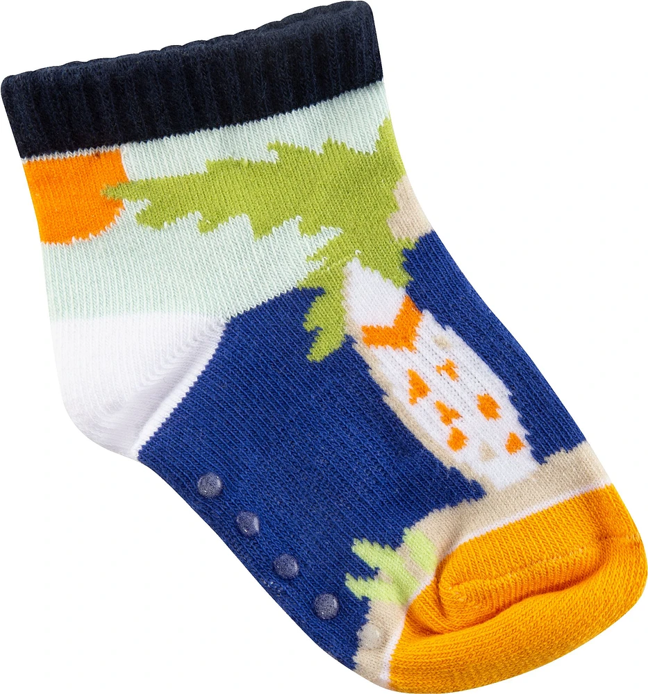 Ripzone Toddler Boys' Beach Quarter Crew Socks - 3 Pack