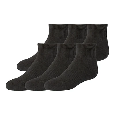 FWD Youth Mesh Quarter Crew Socks - 6 Pack