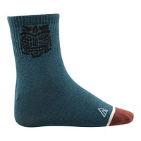 Ripzone Boys' Tiki Quarter Crew Socks - 3 Pack