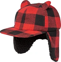 Ripzone Boys' T Arc Buffalo Check Winter Hat