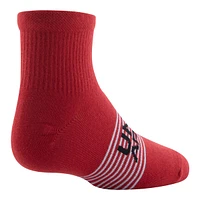 Under Armour Kids' Essential Quarter Socks - 6 pk