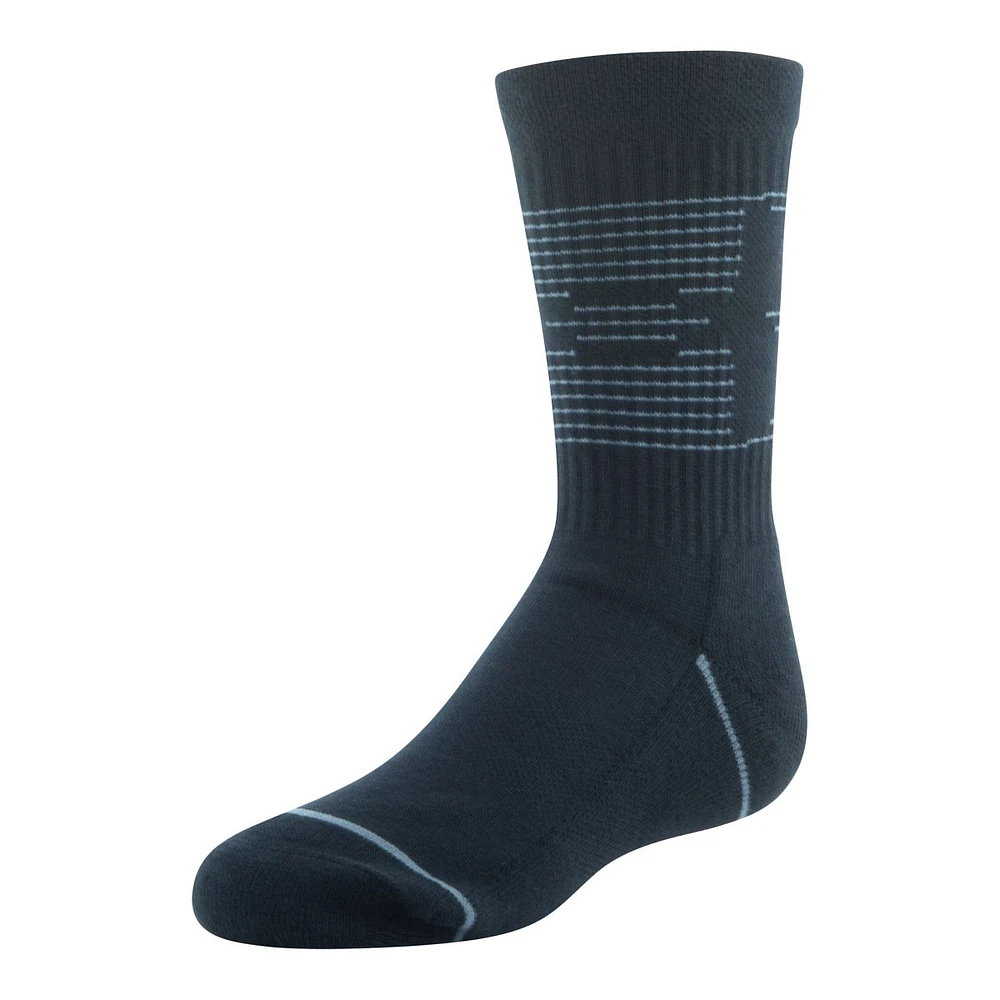 Under Armour Boys' Phenom 5.0 Crew Socks - 3 Pack