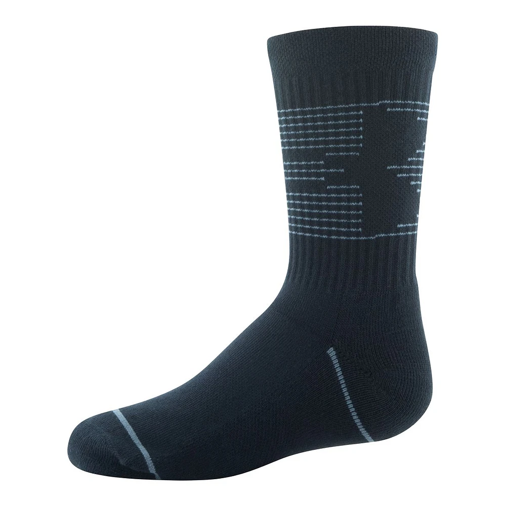 Under Armour Boys' Phenom 5.0 Crew Socks - 3 Pack