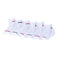 Jordan Boys' Legend Ankle Socks - 6 Pack