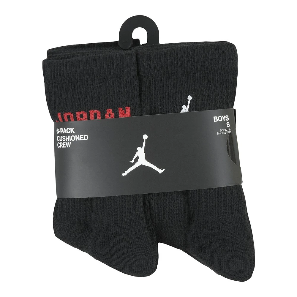 Jordan Boys' Legend Ankle Socks - 6 Pack