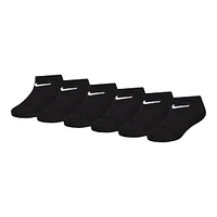 Nike Boys' Mesh Cushioned No Show Socks - 6 Pack