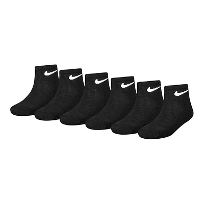 Nike Boys' Mesh Cushioned Ankle Socks - 6 Pack