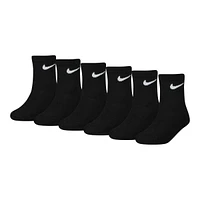 Nike Boys' Mesh Cushioned Crew Socks - 6 Pack