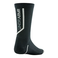 Under Armour Boys' Phenom 5.0 Crew Socks - 3 Pack