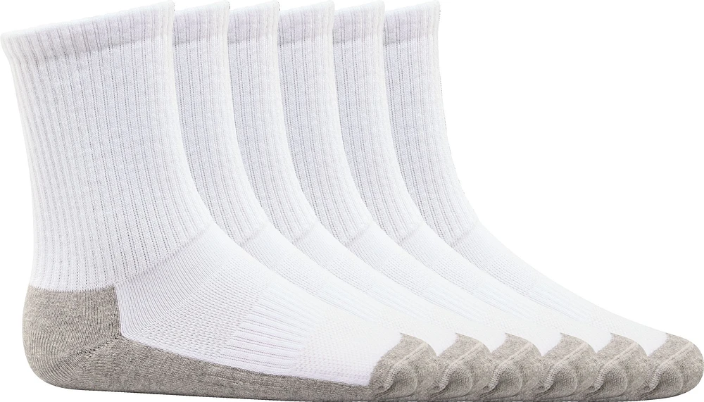 FWD Youth Athletic Crew Socks - 6 Pack