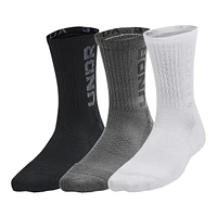 Under Armour Boys' 3-Maker Mid Crew Socks - 3 Pack