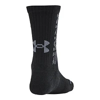 Under Armour Boys' 3-Maker Mid Crew Socks - 3 Pack