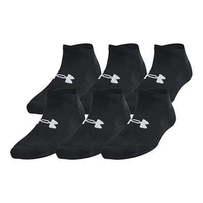 Under Armour Youth Training Cotton Quarter Crew Socks - 6 Pack