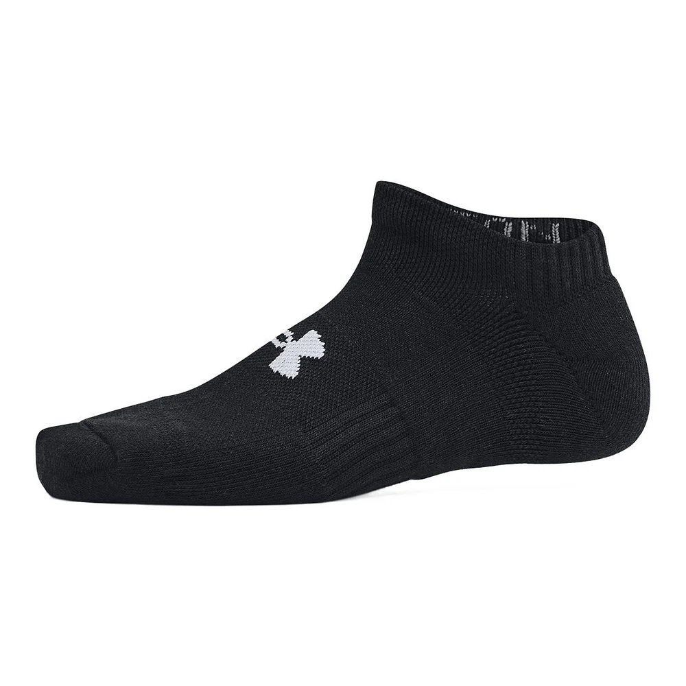 Under Armour Youth Training Cotton Quarter Crew Socks - 6 Pack