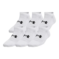 Under Armour Youth Training Cotton Quarter Crew Socks - 6 Pack