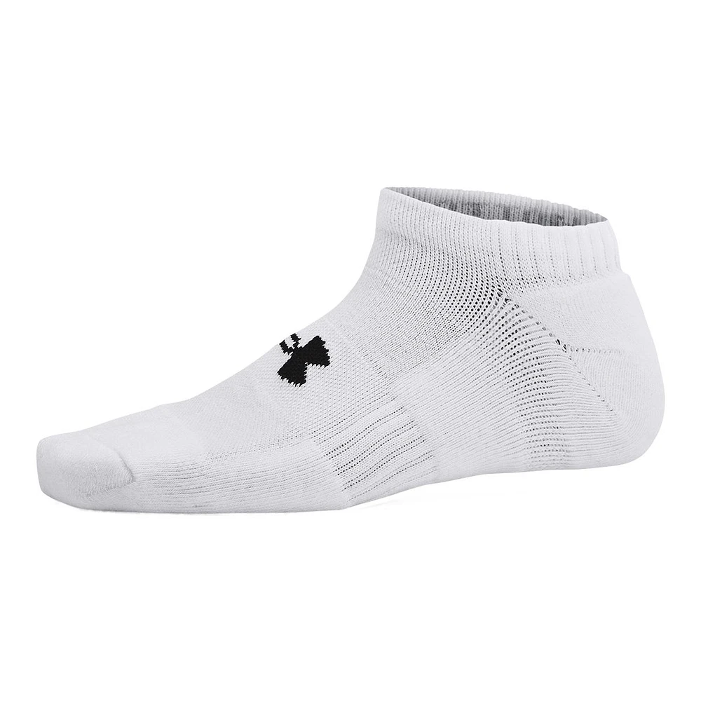 Under Armour Youth Training Cotton Quarter Crew Socks - 6 Pack