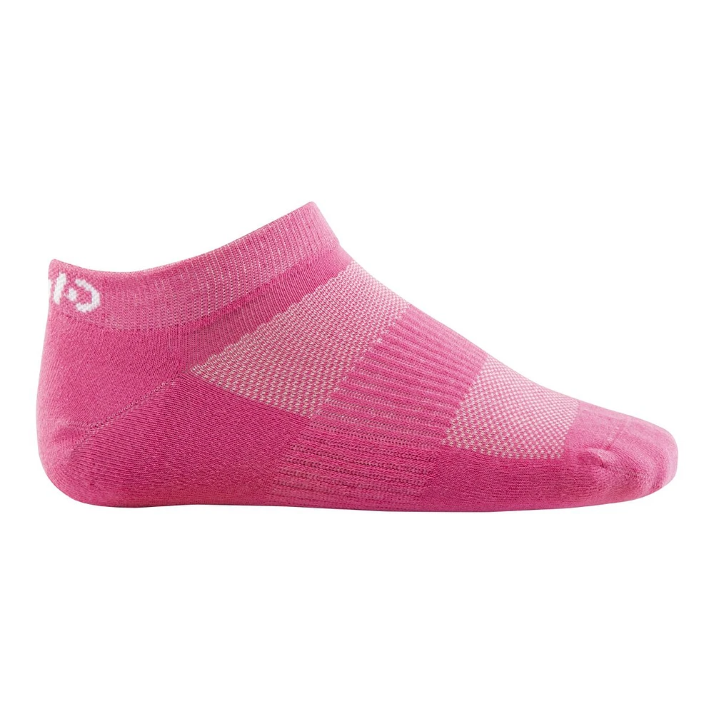 FWD Girls' Mesh No Show 6-Pack Socks