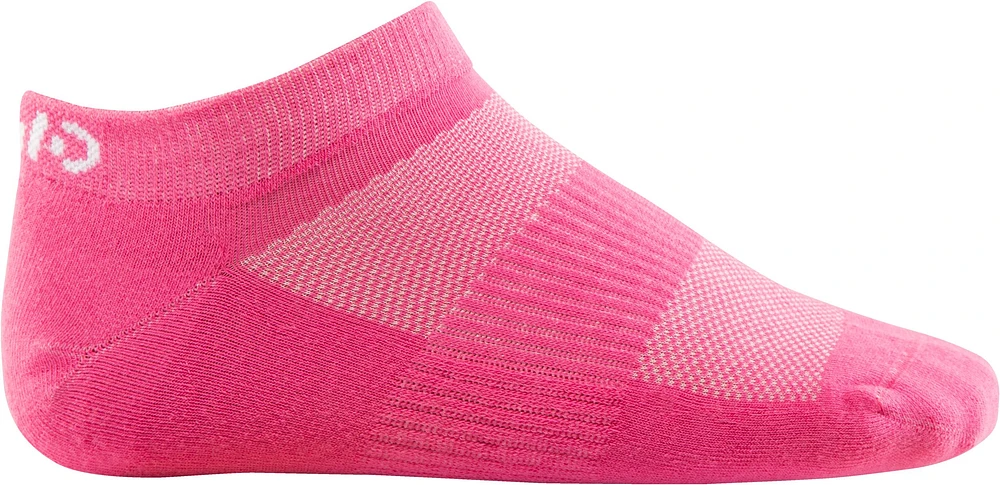 FWD Girls' Mesh No Show 6-Pack Socks