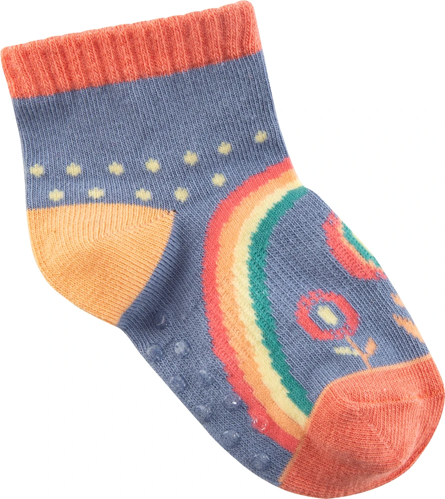 Ripzone Toddler Girls' Ice Cream Quarter Crew Socks - 3 Pack