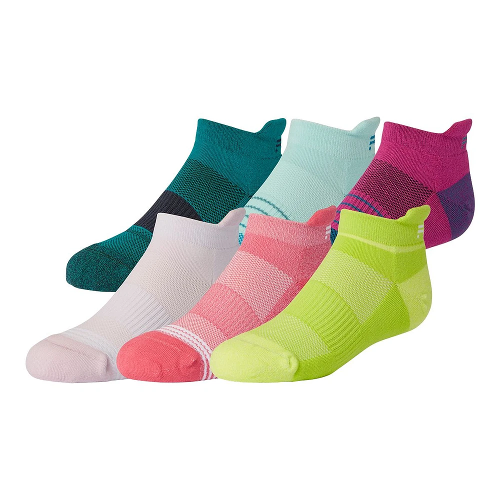 FWD Kids' Rise No Show Tab Socks - 6 pk