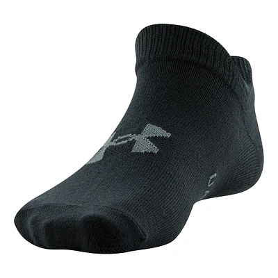 Under Armour Girls' Essential No Show Socks - 6 Pack