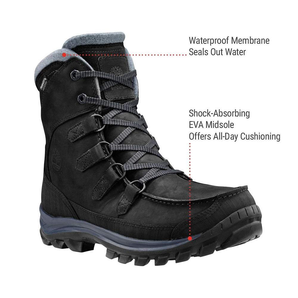 Timberland Men's Chillberg Premium Insulated Waterproof Winter Boots