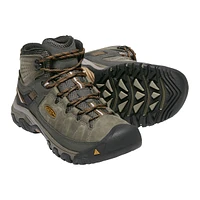 KEEN Men's Targhee III Mid Waterproof Leather Hiking Shoes