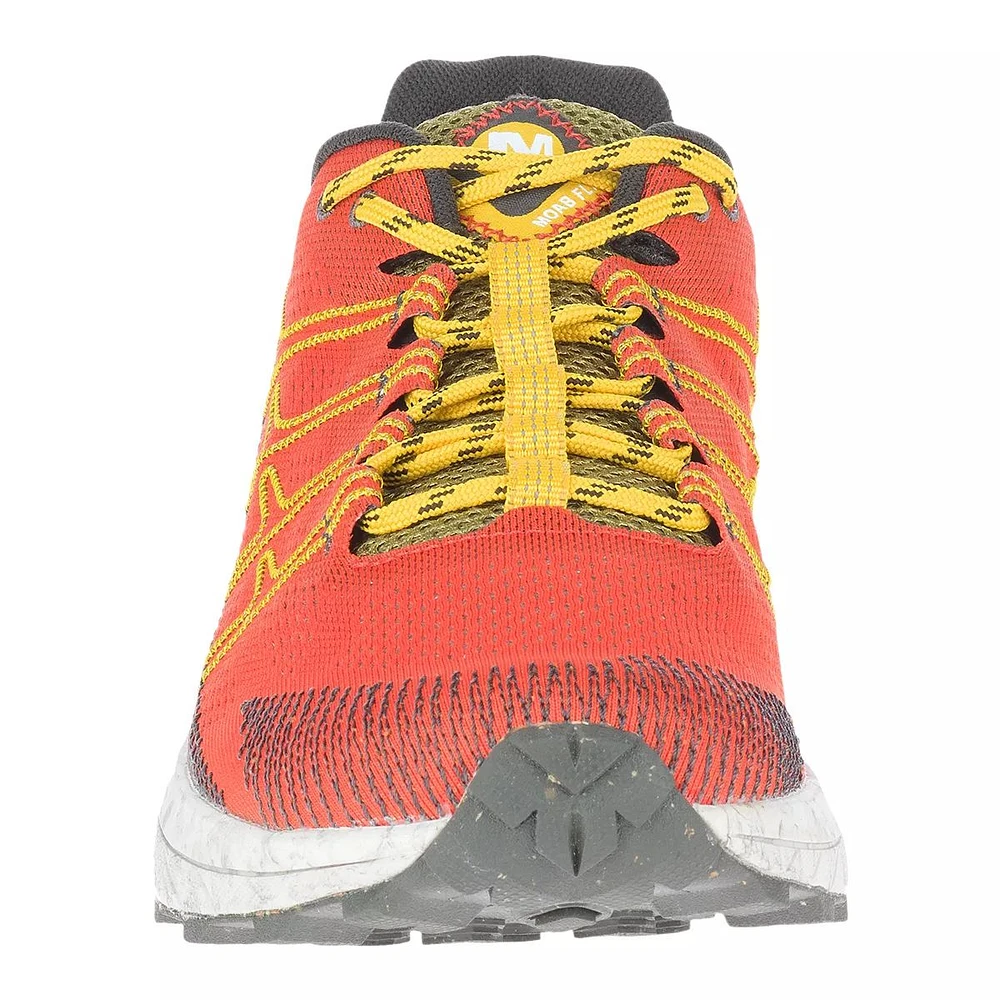 Merrell Men's MOAB Flight Cushioned Breathable Mesh Trail Running Shoes