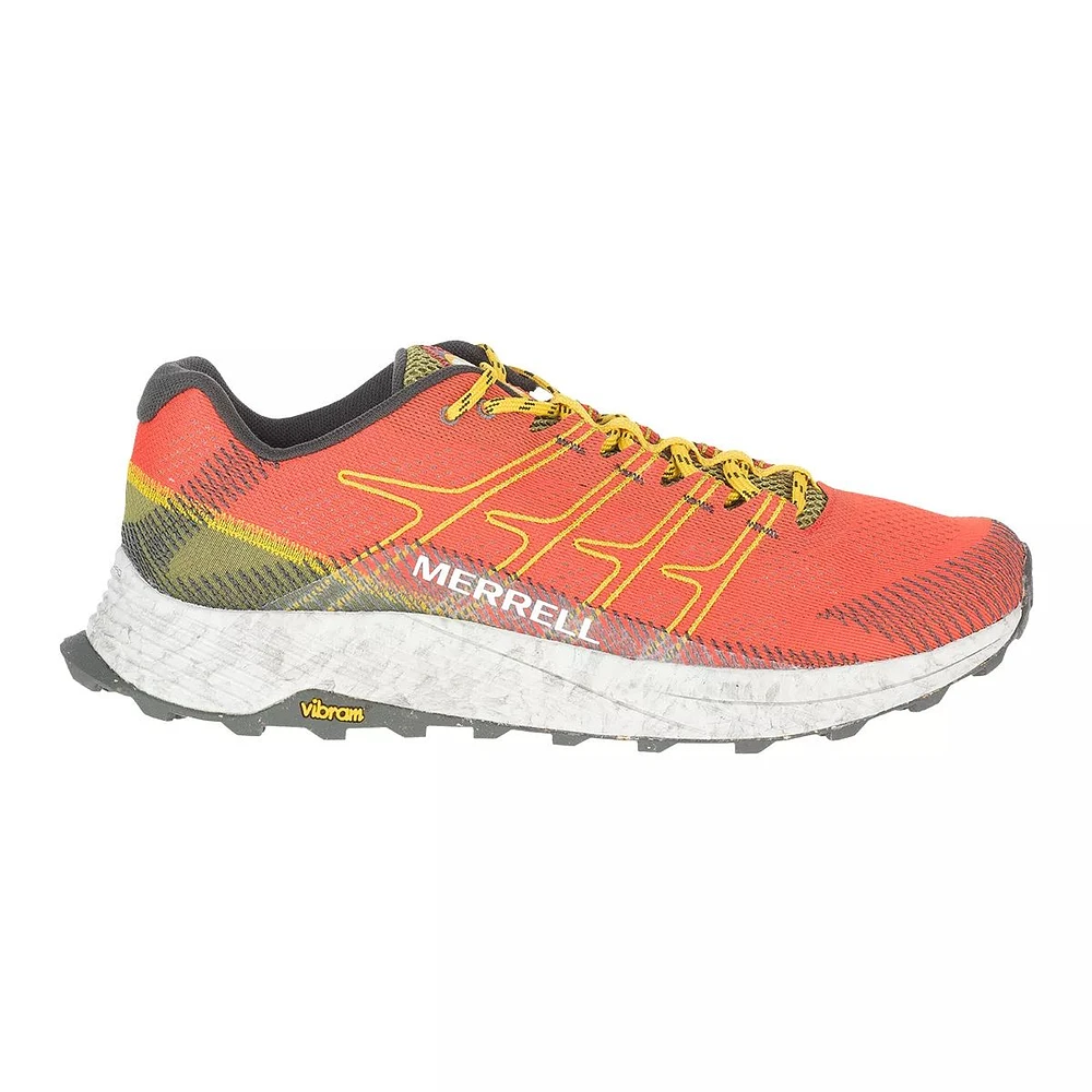 Merrell Men's MOAB Flight Cushioned Breathable Mesh Trail Running Shoes