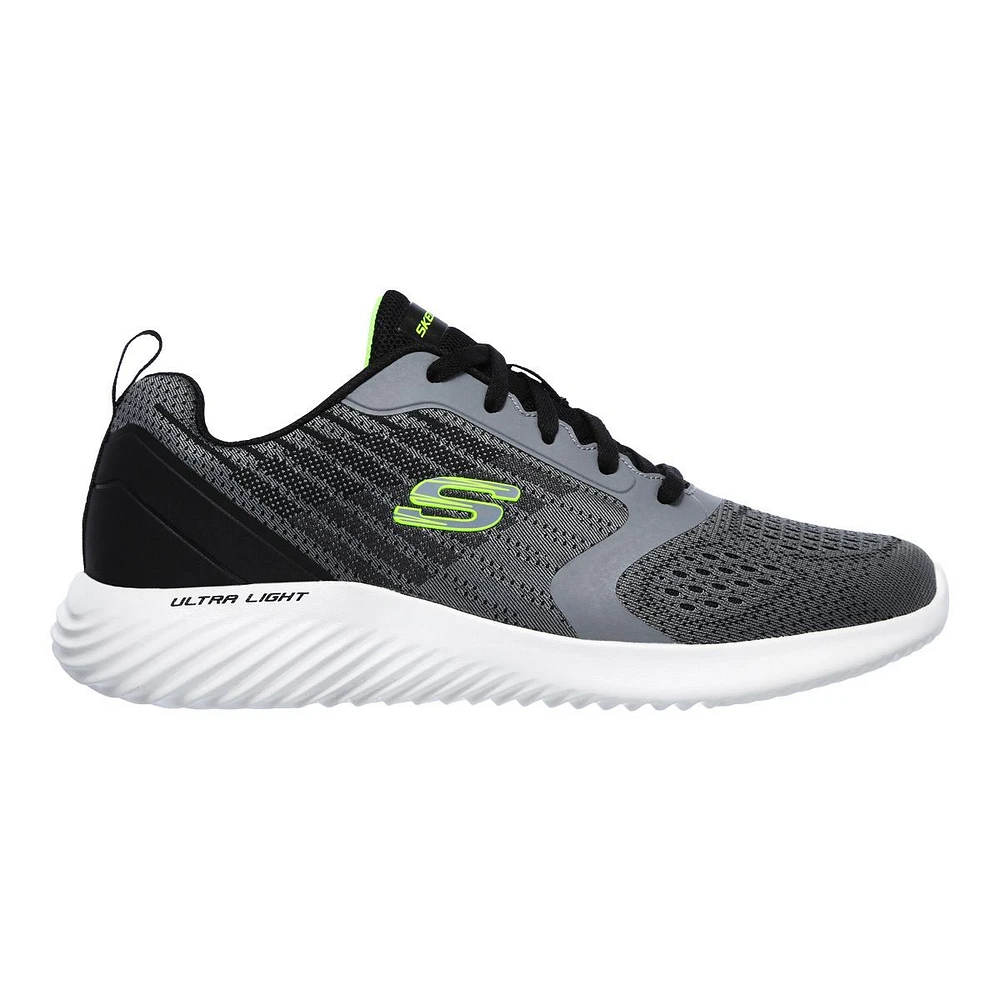 Skechers Men's Bounder Shoes, Low Top, Walking, Training, Lightweight, Cushioned