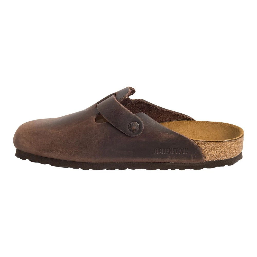 Birkenstock Unisex Boston Oiled Leather Clogs