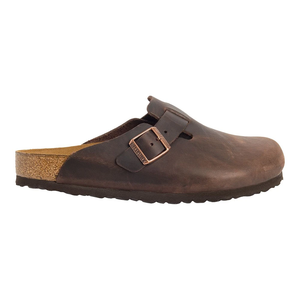 Birkenstock Unisex Boston Oiled Leather Clogs