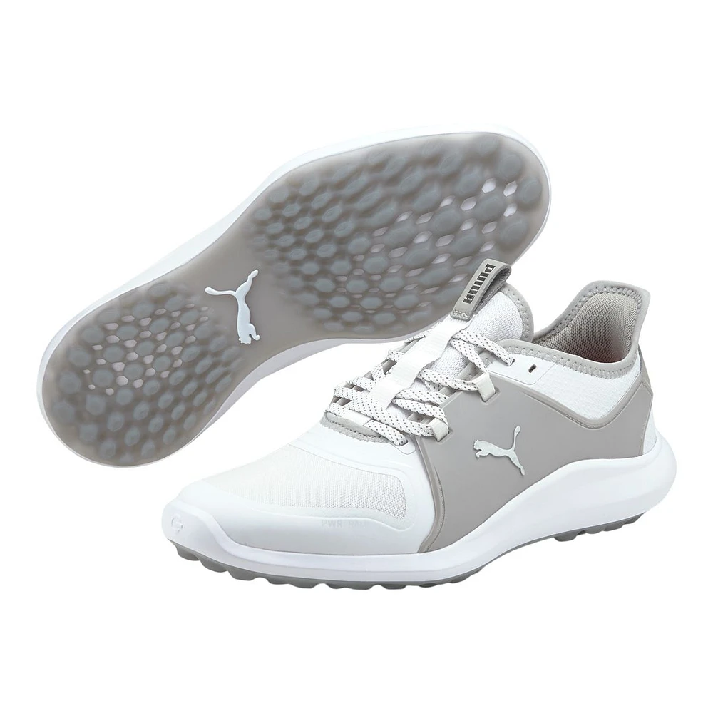 PUMA Men's Ignite Fasten8 Spikeless Waterproof Golf Shoes