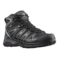 Salomon Men's X Ultra Pioneer Mid CSWP Waterproof Textile Hiking Shoes