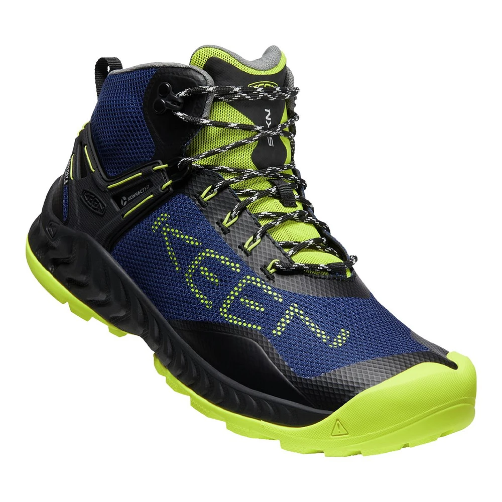 KEEN Men's NXIS Evo Mid Waterproof Mesh Hiking Shoes