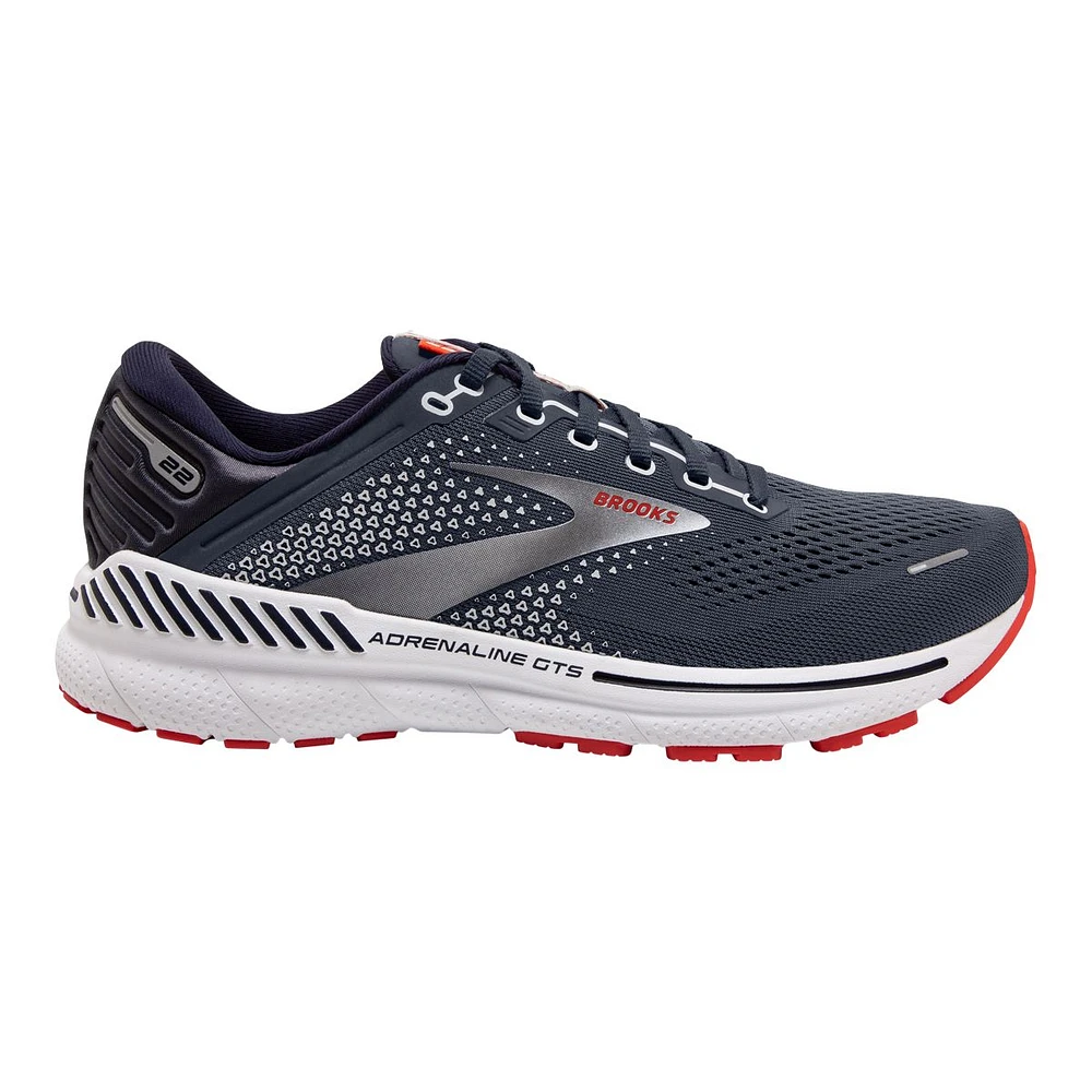 Brooks Men's Adrenaline GTS 22 2E Wide Width Running Shoes