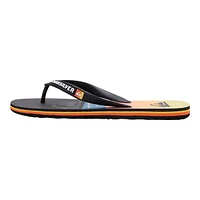 Quiksilver Men's Molokai Flip Flops/Sandals, Beach, Slip Resistant